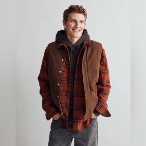 Madewell Waxed Canvas Vest
